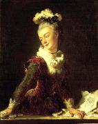 Jean-Honore Fragonard Portrait of Marie-Madeleine Guimard (1743-1816), French dancer Germany oil painting artist
